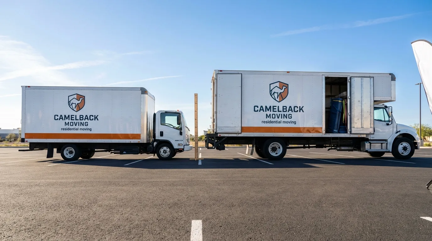 Moving truck size capacity guide in Grand Marais